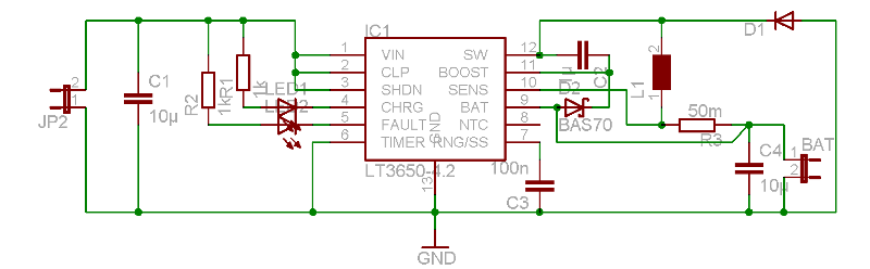 LT3650 Schaltplan